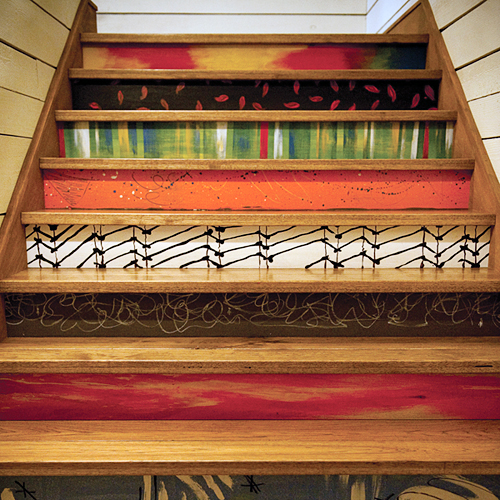 Stairs to the Art Loft