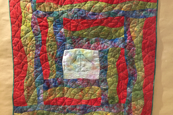 Quilting project by Nancy Hinds