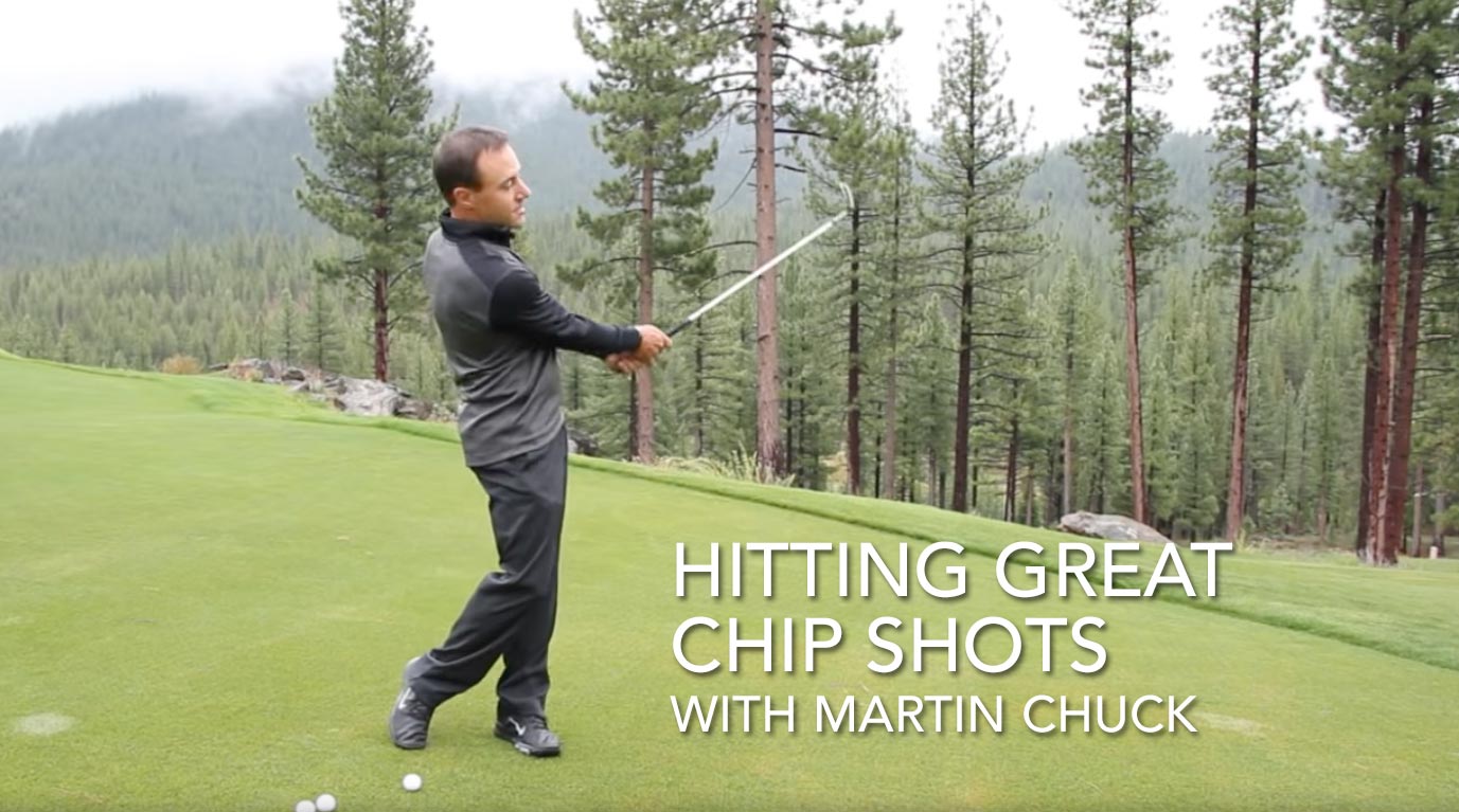 Hitting great chip shots