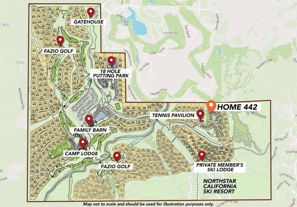 Martis Camp Home 442 for sale map