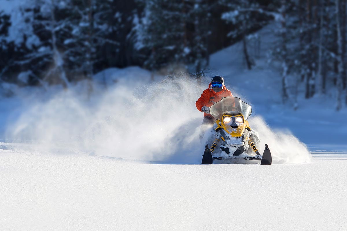 Snowmobiling Lake Tahoe