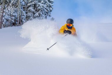 Lake Tahoe Powder skiing