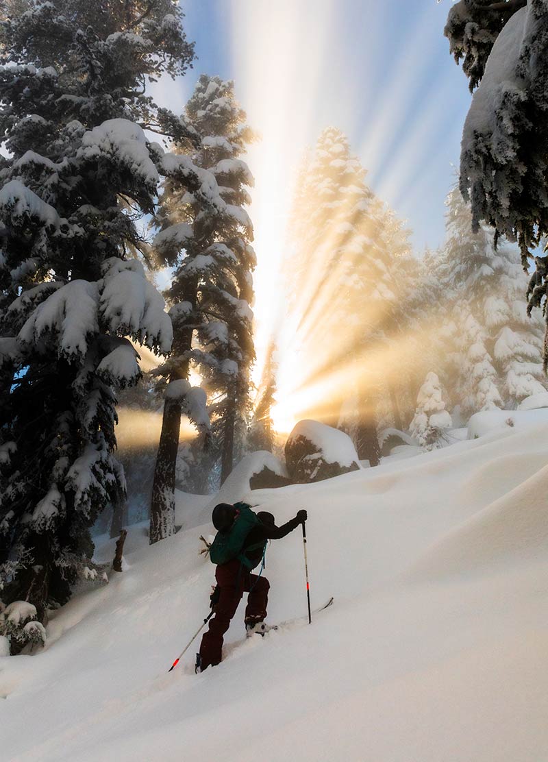 Matt Bansak Backcountry Lake Tahoe