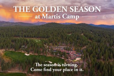Fall rainy sunrise in Martis Camp