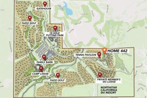 Martis Camp Home 442 for sale map